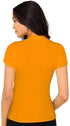 Women Mustard Round Neck Half Sleeves T-Shirt